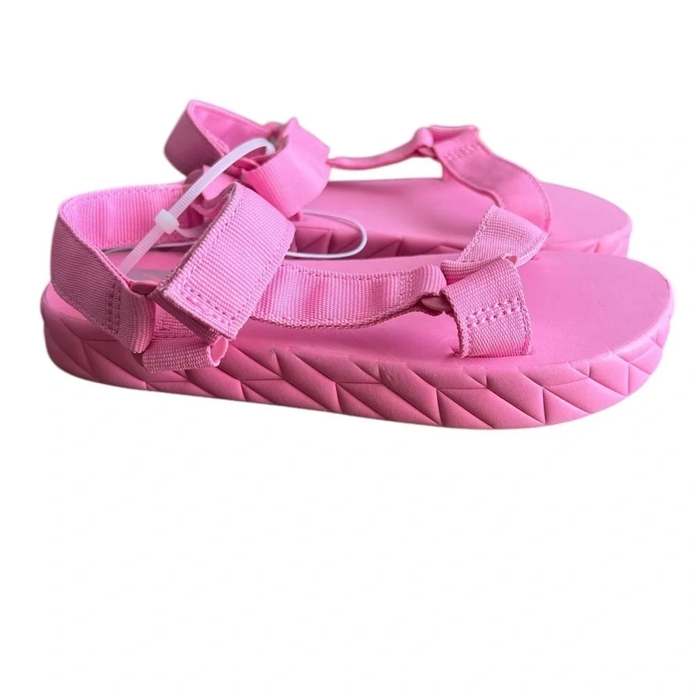 Dolce Vita Pink Sandals with Adjustable Straps